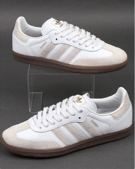 adidas samba herren sneakers weiß|Adidas originals samba og sneakers.